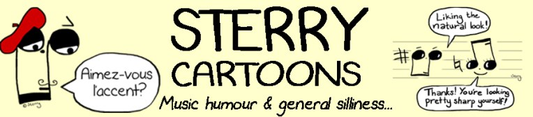 Sterry Cartoons Banner