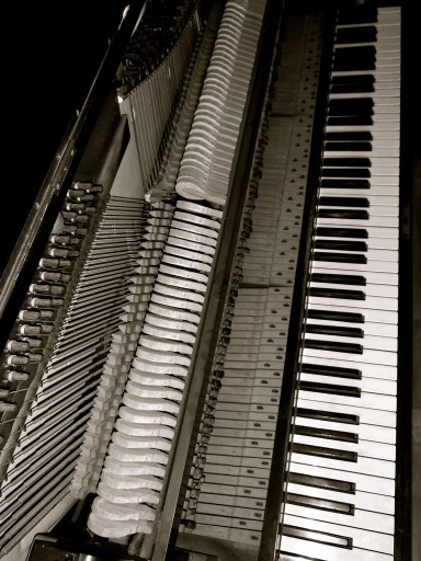 Upright Piano Mechanism Photography