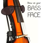 Show us your Bass Face! - Funny, humorous music photo-cartoon by Hannah Sterry.