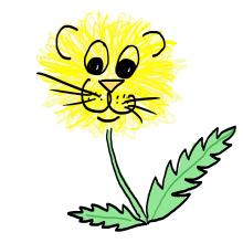 Dandelion Doodle by Sterry Cartoons