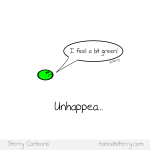 Unhappea - A cartoon/comic by Sterry Cartoons (Hannah Sterry).