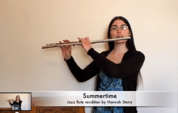 Summertime: Jazz Flute Version by Hannah Sterry