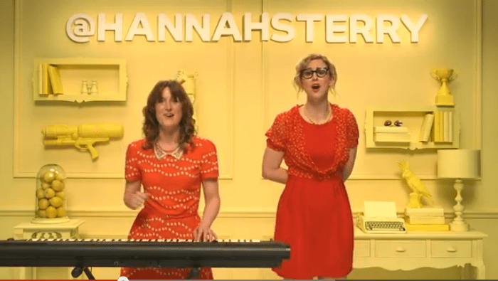 Published on 20 May 2013 Request your own Barclaycard bespoke ballad on Twitter with #bespokeballads. Watch Hannah's bespoke ballad written and recorded for her by Katy and Liz. Barclaycard bespoke offers Twitter: http://www.twitter.com/bespokeoffers Katy's Twitter: https://twitter.com/katyschutte Liz's Twitter: https://twitter.com/lizpeterscomedy Want a tuneful bespoke ballad just for you? Tweet us on @bespokeoffers or use the hash tag #bespokeballads.